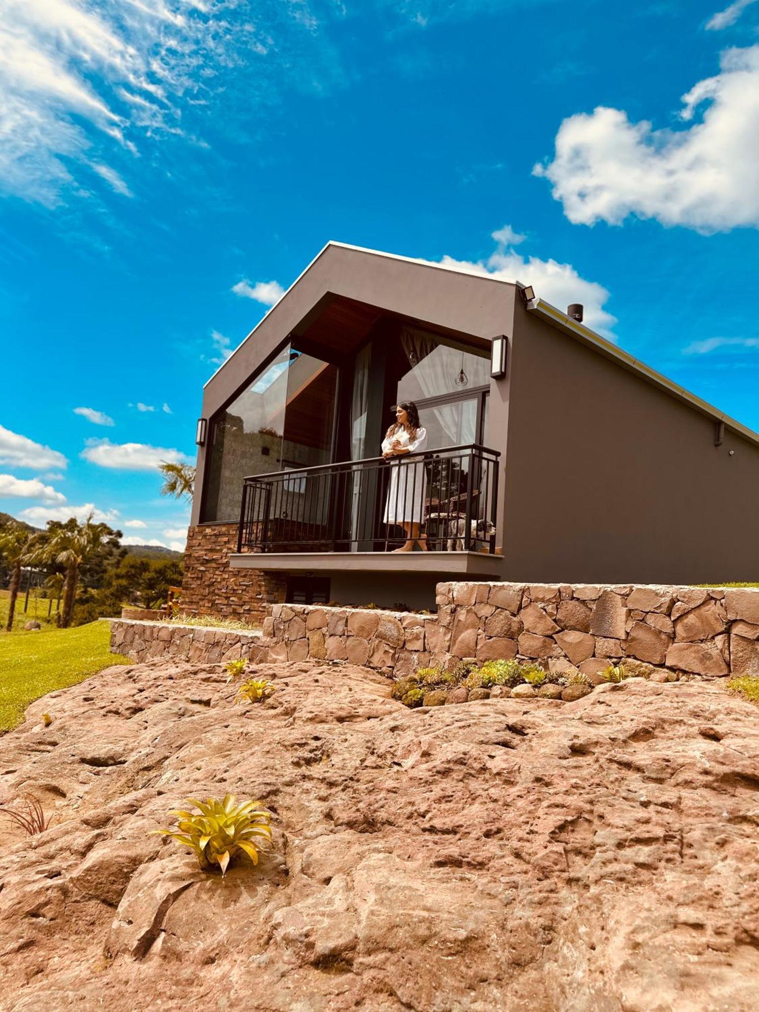 Cabanas Le Vigne Pinto Bandeira Exterior foto